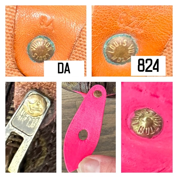 💯 LOUIS VUITTON Monogram Pink Trim Keepall 55 Brown Luggage Bag - Picture 5 of 13